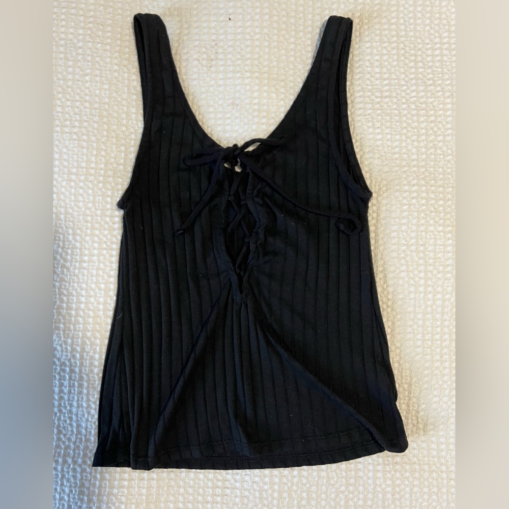 Urban Outfitters Lace Up Crop Top